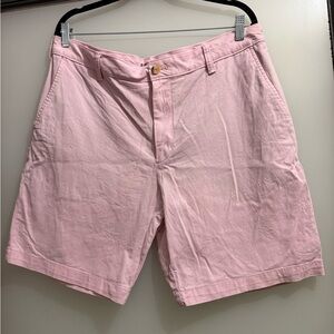 Izod Men's Light Pink Flat Front Shorts